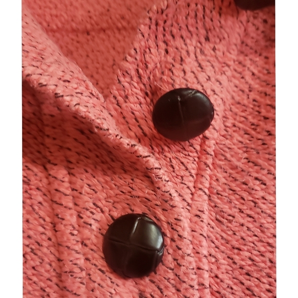 Soft Surroundings Top Womens PXL Coral Pink Oversized Boxy Lagenlook Tunic - Picture 9 of 11